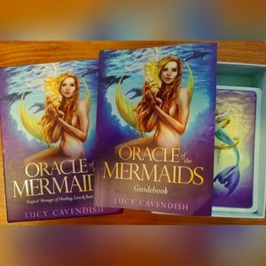 NWOT Oracle Deck. 'Oracle of the Mermaids' by Lucy Cavendish. 2021 print.